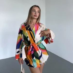 Colorful Women Kimono